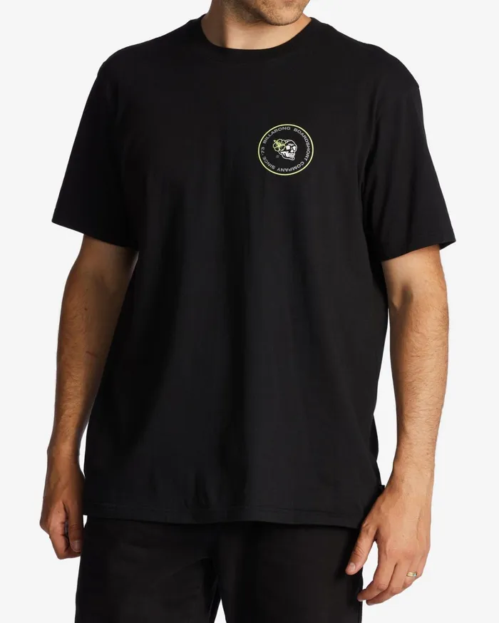 Billabong Bonez TShirt Black Men TShirts Billabong Bonez TShirt Black Men TShirts