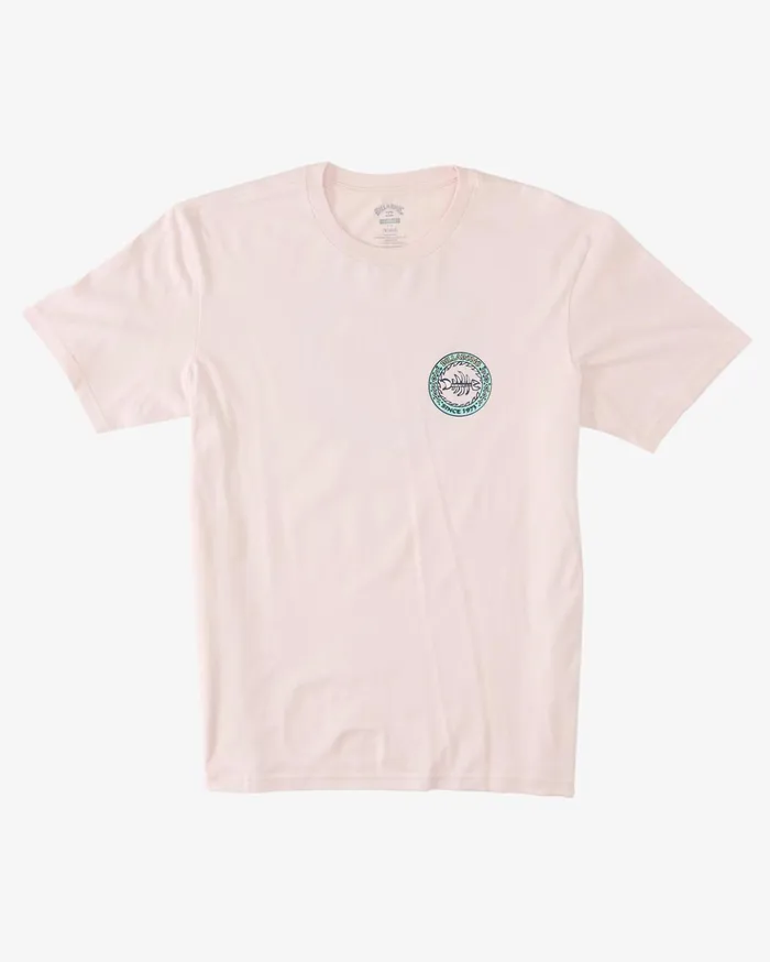 Billabong Bonez TShirt Pink Haze Men TShirts Billabong Bonez TShirt Pink Haze Men TShirts