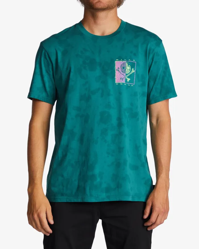 Billabong Boxed In TShirt Teal Men TShirts