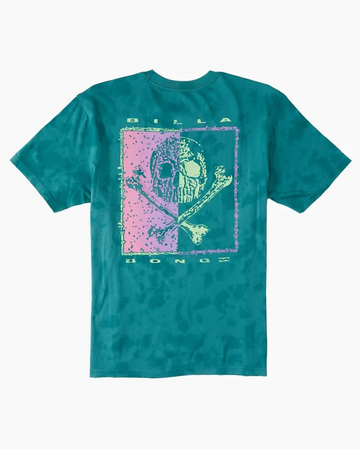 Billabong Boxed In TShirt Teal Men TShirts Billabong Boxed In TShirt Teal Men TShirts