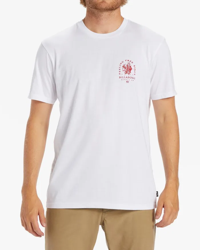 Billabong Break Free TShirt White Men TShirts