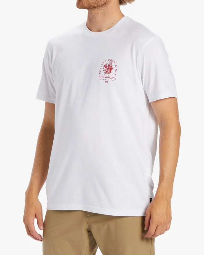 Billabong Break Free TShirt White Men TShirts Billabong Break Free TShirt White Men TShirts