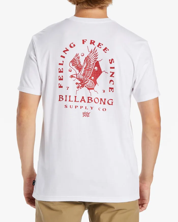 Billabong Break Free TShirt White Men TShirts Billabong Break Free TShirt White Men TShirts