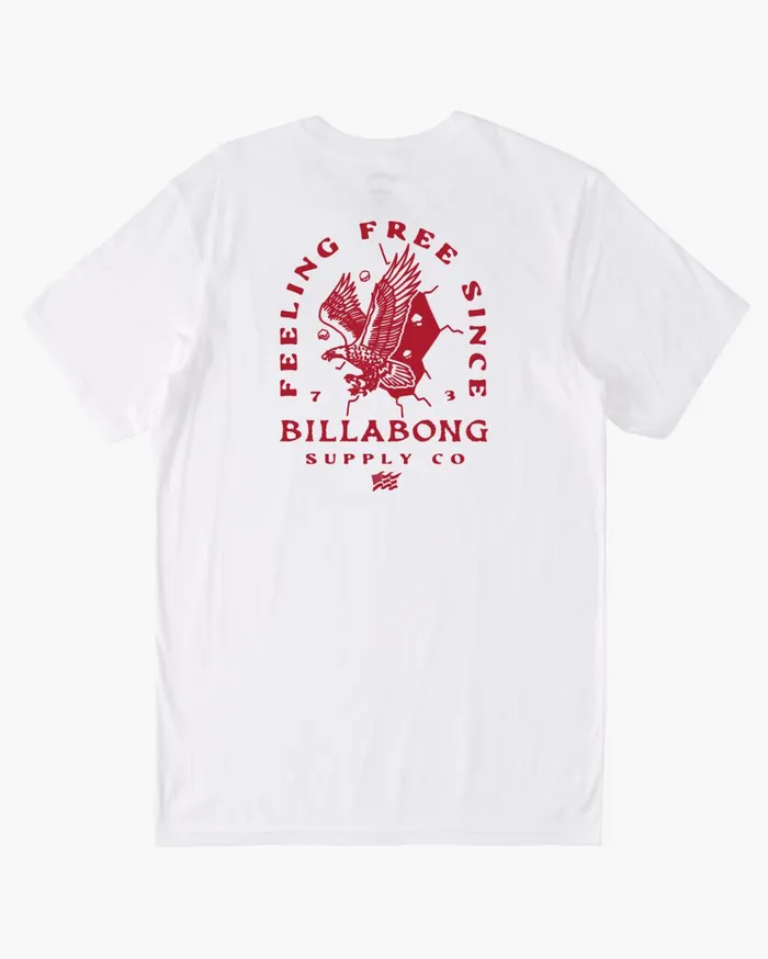 Billabong Break Free TShirt White Men TShirts Billabong Break Free TShirt White Men TShirts
