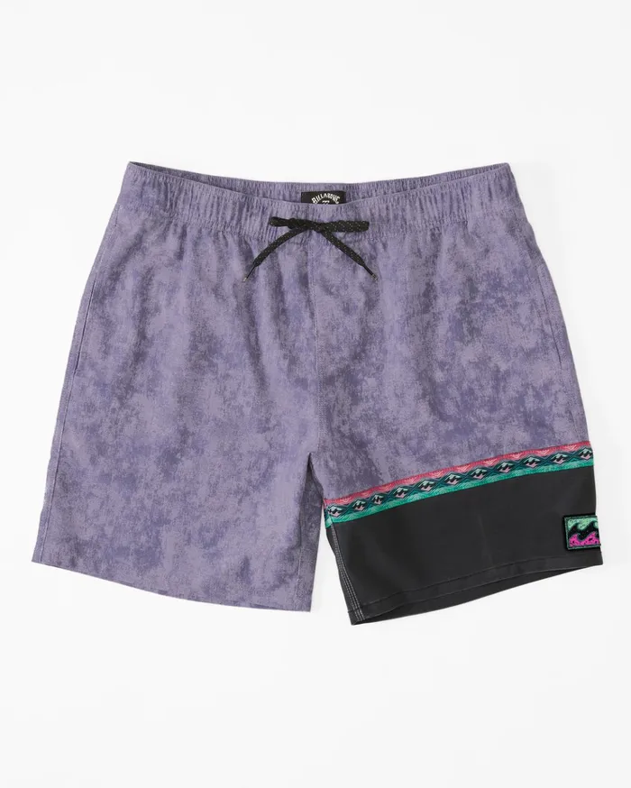 Billabong Burleigh Layback 17quot Boardshorts Purple Haze Men Elastic Waist Boardshorts Billabong Burleigh Layback 17quot Boardshorts Purple Haze Men Elastic Waist Boardshorts