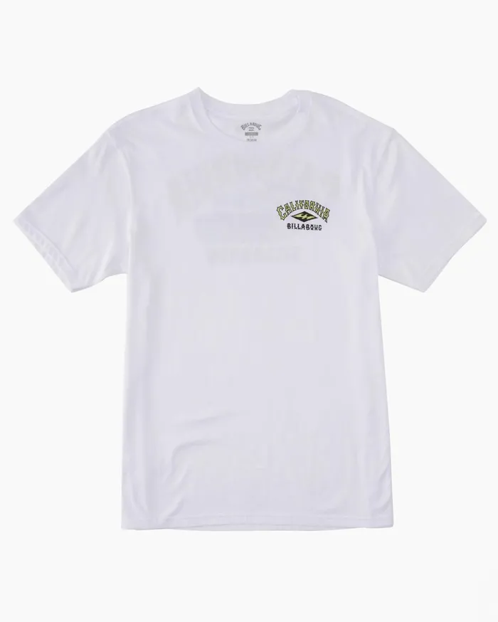 Billabong CA Arch TShirt White Men TShirts Billabong CA Arch TShirt White Men TShirts