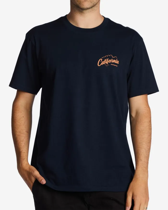 Billabong CA Greeter TShirt Navy Men TShirts