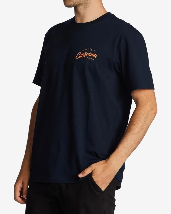 Billabong CA Greeter TShirt Navy Men TShirts Billabong CA Greeter TShirt Navy Men TShirts