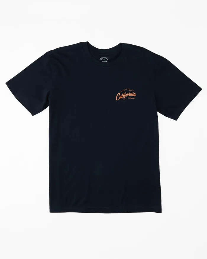 Billabong CA Greeter TShirt Navy Men TShirts Billabong CA Greeter TShirt Navy Men TShirts