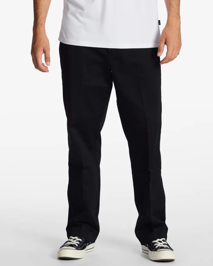 Billabong Carter Workwear Pants Black Men Jeans and Pants