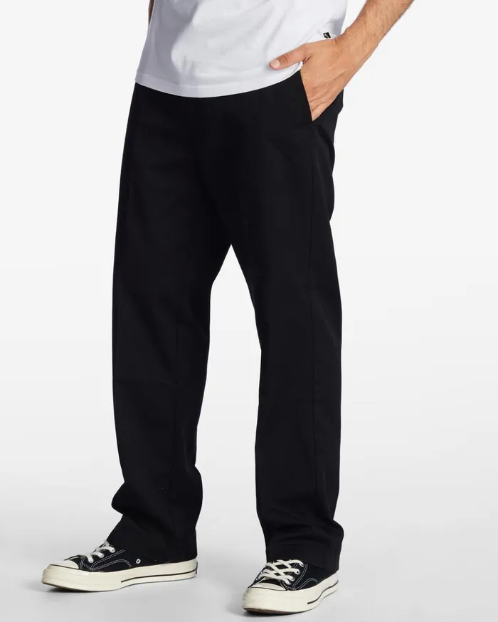 Billabong Carter Workwear Pants Black Men Jeans and Pants Billabong Carter Workwear Pants Black Men Jeans and Pants