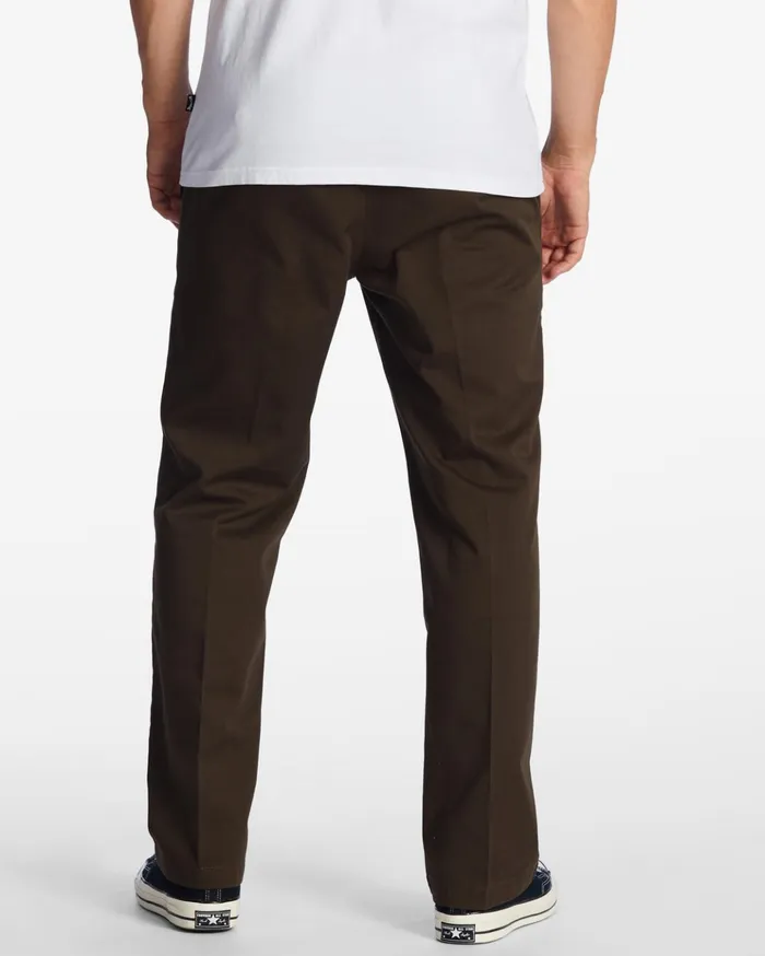 Billabong Carter Workwear Pants Dark Brown Men Jeans and Pants Billabong Carter Workwear Pants Dark Brown Men Jeans and Pants