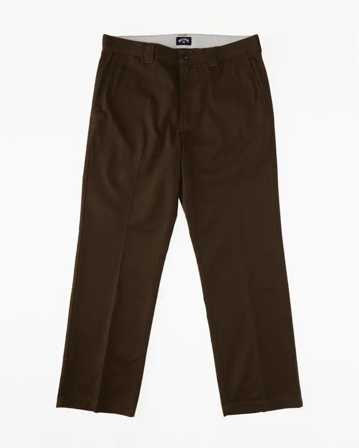 Billabong Carter Workwear Pants Dark Brown Men Jeans and Pants Billabong Carter Workwear Pants Dark Brown Men Jeans and Pants