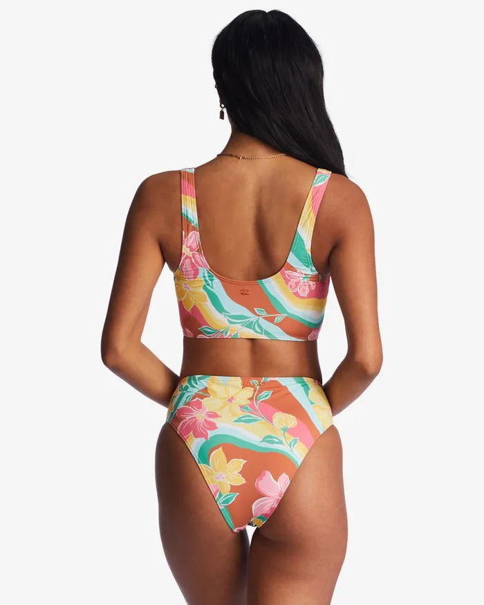 Billabong Chasin Sunbeams Rise Bikini Bottoms Multi Women Bikinis