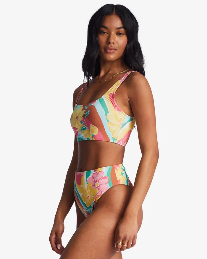 Billabong Chasin Sunbeams Rise Bikini Bottoms Multi Women Bikinis Billabong Chasin Sunbeams Rise Bikini Bottoms Multi Women Bikinis
