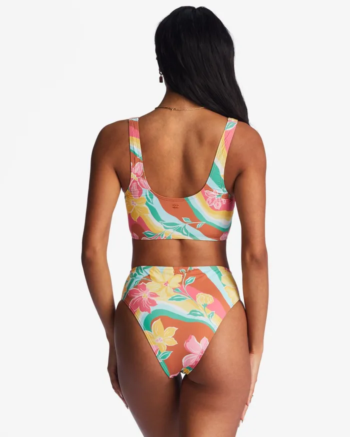 Billabong Chasin Sunbeams Tank Bikini Top Multi Women Bikinis Billabong Chasin Sunbeams Tank Bikini Top Multi Women Bikinis