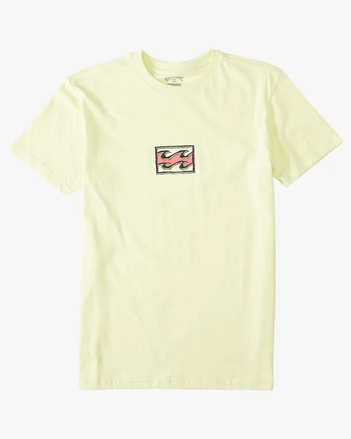 Billabong Chest Wave Washed Short Sleeve TShirt Light Green Men TShirts Billabong Chest Wave Washed Short Sleeve TShirt Light Green Men TShirts