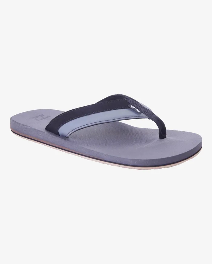 Billabong Classic Nubuck Sandals Charcoal Men Flip Flops Billabong Classic Nubuck Sandals Charcoal Men Flip Flops