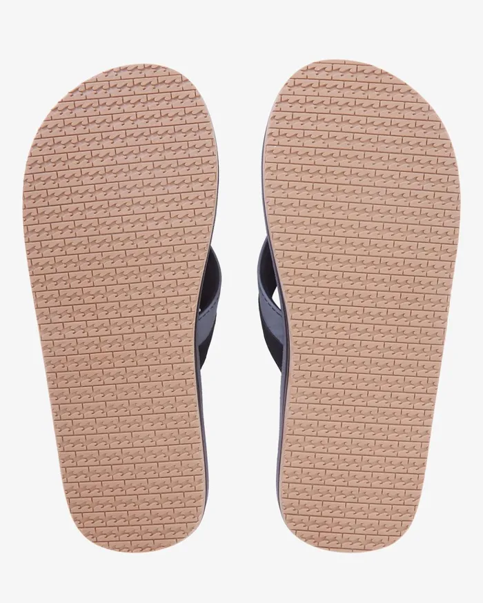 Billabong Classic Nubuck Sandals Charcoal Men Flip Flops Billabong Classic Nubuck Sandals Charcoal Men Flip Flops