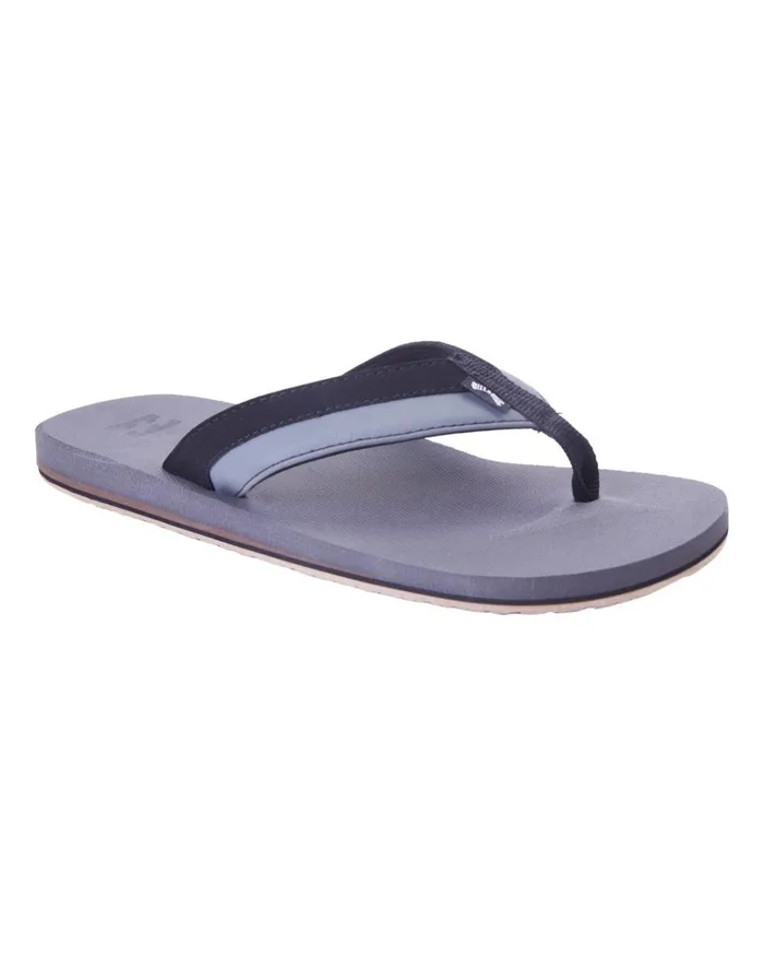Billabong Classic Nubuck Sandals Charcoal Men Flip Flops Billabong Classic Nubuck Sandals Charcoal Men Flip Flops
