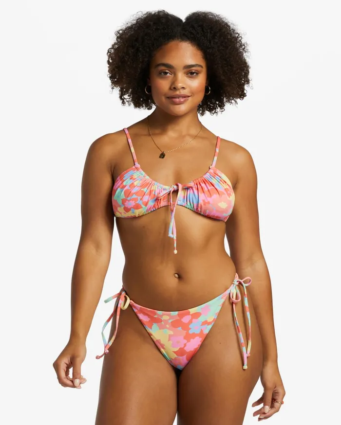 Billabong Coast Is Clear Maya Tie Side Bikini Bottoms Multi Women Bikinis Billabong Coast Is Clear Maya Tie Side Bikini Bottoms Multi Women Bikinis
