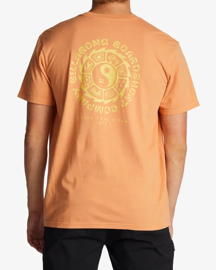 Billabong Connection TShirt Sunset Men TShirts Billabong Connection TShirt Sunset Men TShirts