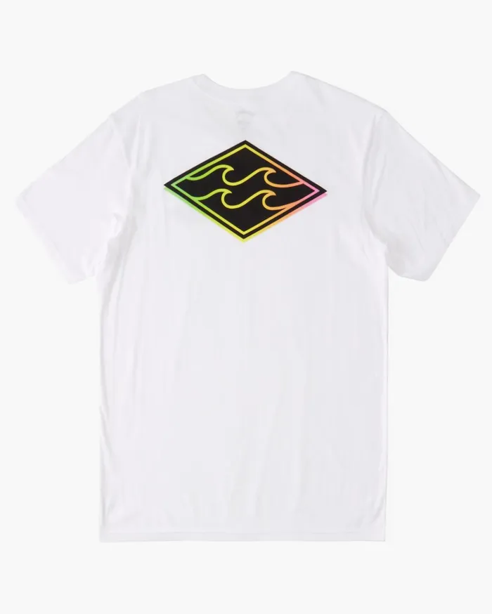 Billabong Crayon Wave TShirt White Men TShirts Billabong Crayon Wave TShirt White Men TShirts