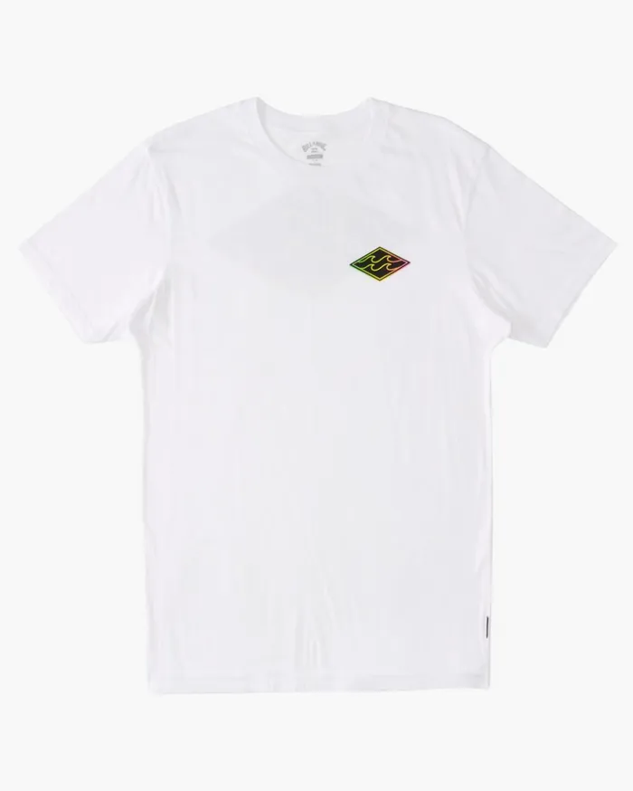 Billabong Crayon Wave TShirt White Men TShirts Billabong Crayon Wave TShirt White Men TShirts