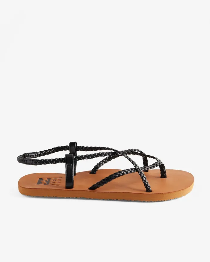 Billabong Crossing By Braided Sandals Off Black Women Shoes Billabong Crossing By Braided Sandals Off Black Women Shoes