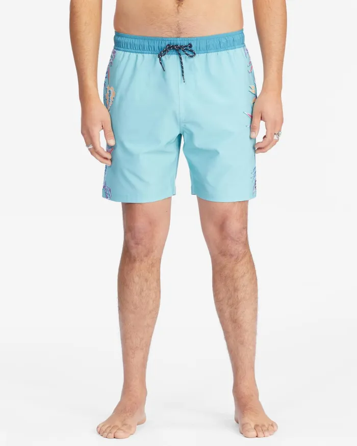 Billabong D Bah Layback Boardshorts 17quot Haze Men Side Pockets Billabong D Bah Layback Boardshorts 17quot Haze Men Side Pockets