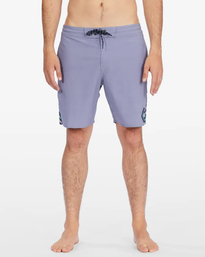Billabong D Bah Lo Tide Boardshorts 18quot Lilac Men Side Pockets Billabong D Bah Lo Tide Boardshorts 18quot Lilac Men Side Pockets