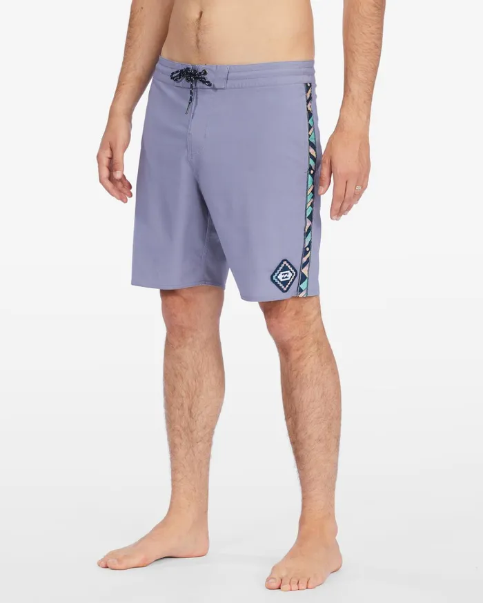Billabong D Bah Lo Tide Boardshorts 18quot Lilac Men Side Pockets Billabong D Bah Lo Tide Boardshorts 18quot Lilac Men Side Pockets