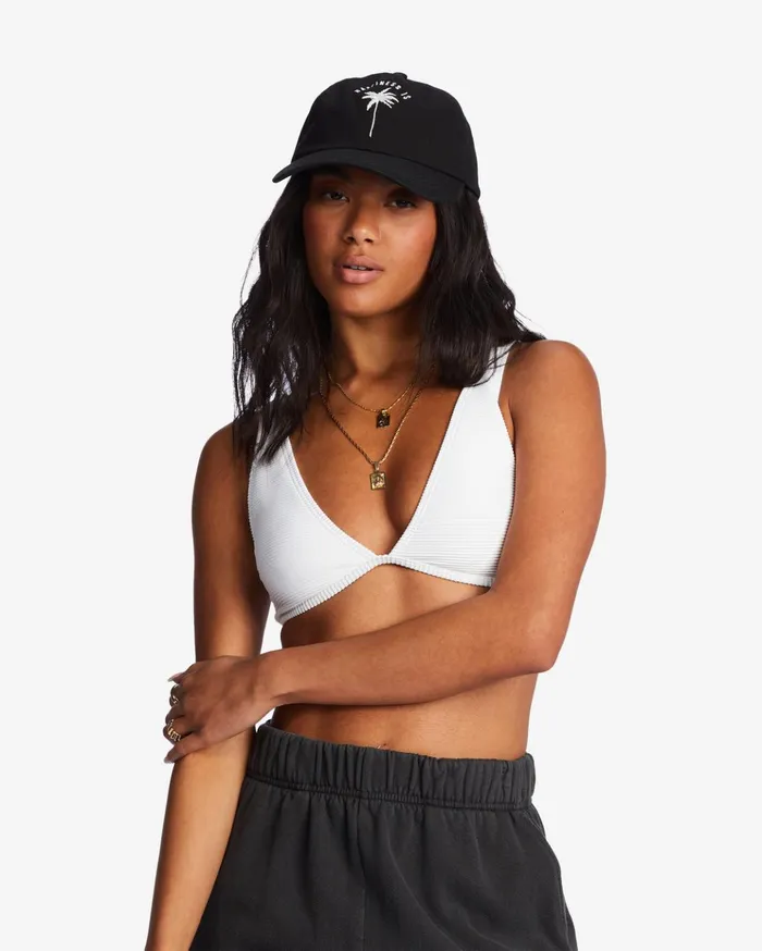 Billabong Dad Cap Strapback Hat Black Pebble Women Hats and Beanies