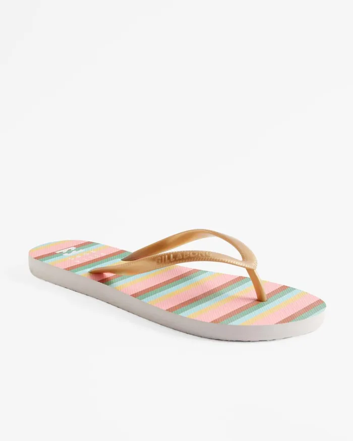 Billabong Dama Rubber Flip Flop Sandals Coral Crush Women Shoes Billabong Dama Rubber Flip Flop Sandals Coral Crush Women Shoes