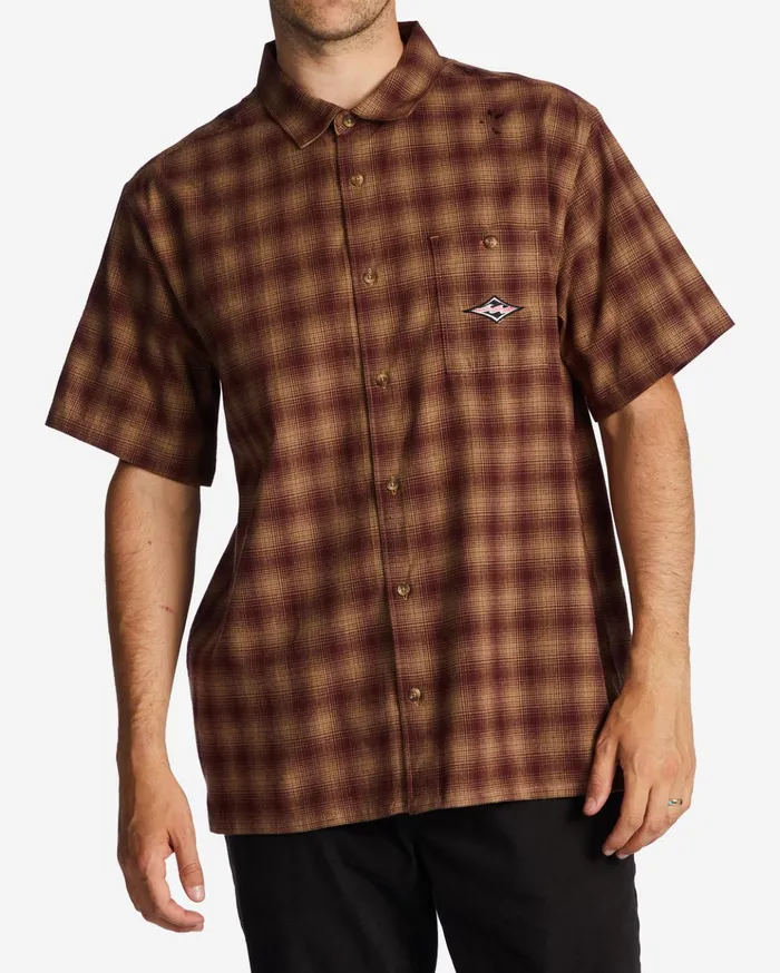 Billabong Daybreak Short Sleeve Shirt Port Men Shirts