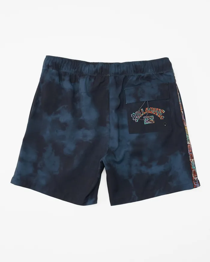 Billabong DBah Layback Boardshorts 17quot Black Men Elastic Waist Boardshorts Billabong DBah Layback Boardshorts 17quot Black Men Elastic Waist Boardshorts