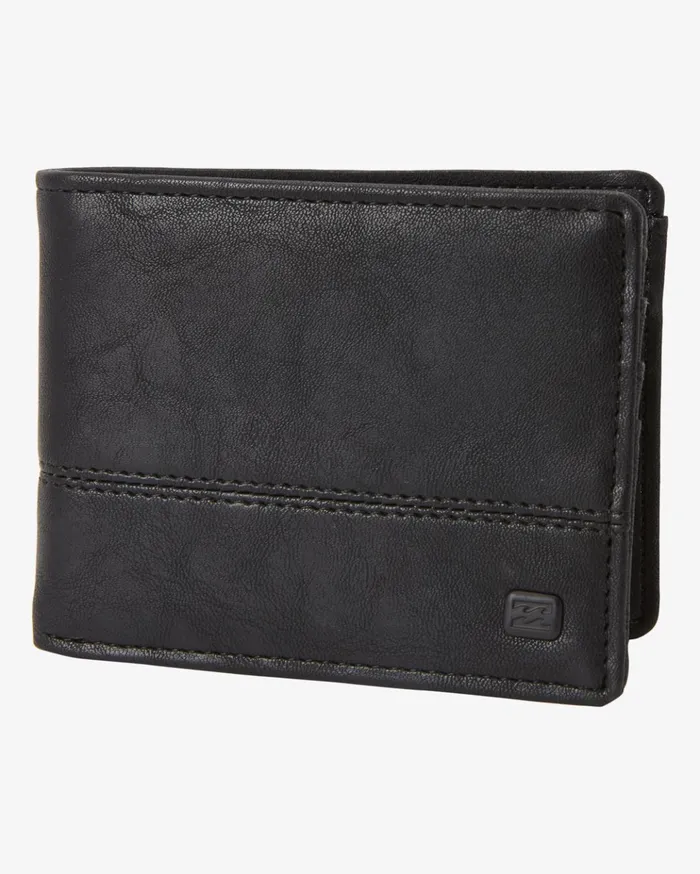 Billabong Dimension BiFold Wallet Black Grain Men Wallets