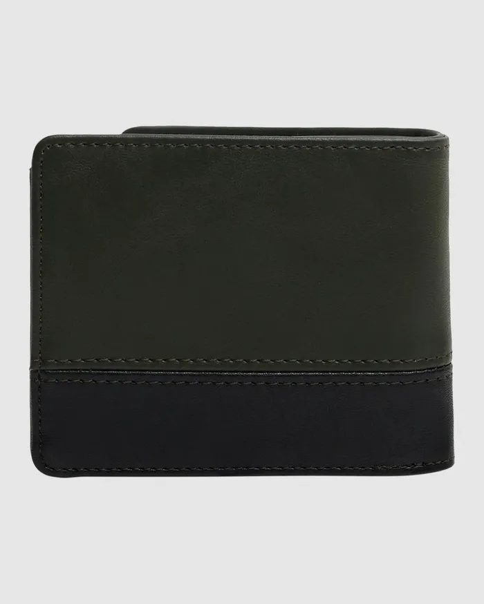 Billabong Dimension BiFold Wallet Military Black Men Wallets Billabong Dimension BiFold Wallet Military Black Men Wallets