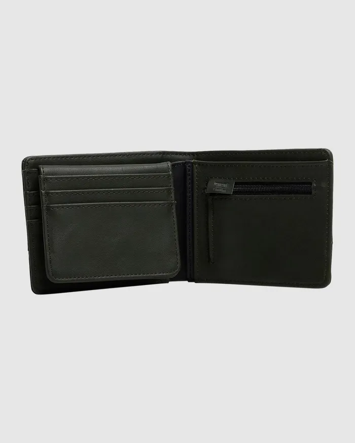 Billabong Dimension BiFold Wallet Military Black Men Wallets Billabong Dimension BiFold Wallet Military Black Men Wallets