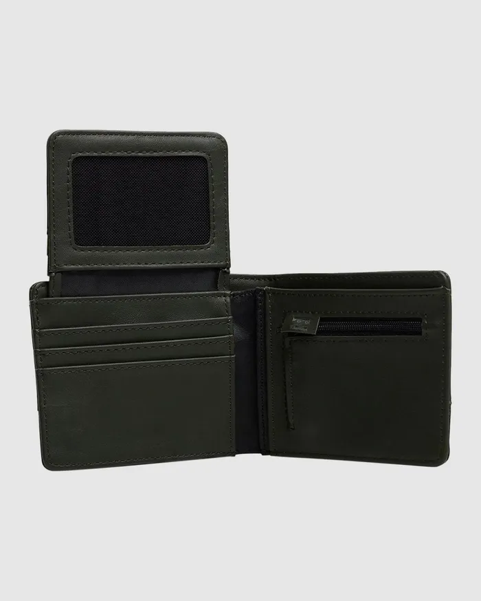 Billabong Dimension BiFold Wallet Military Black Men Wallets Billabong Dimension BiFold Wallet Military Black Men Wallets