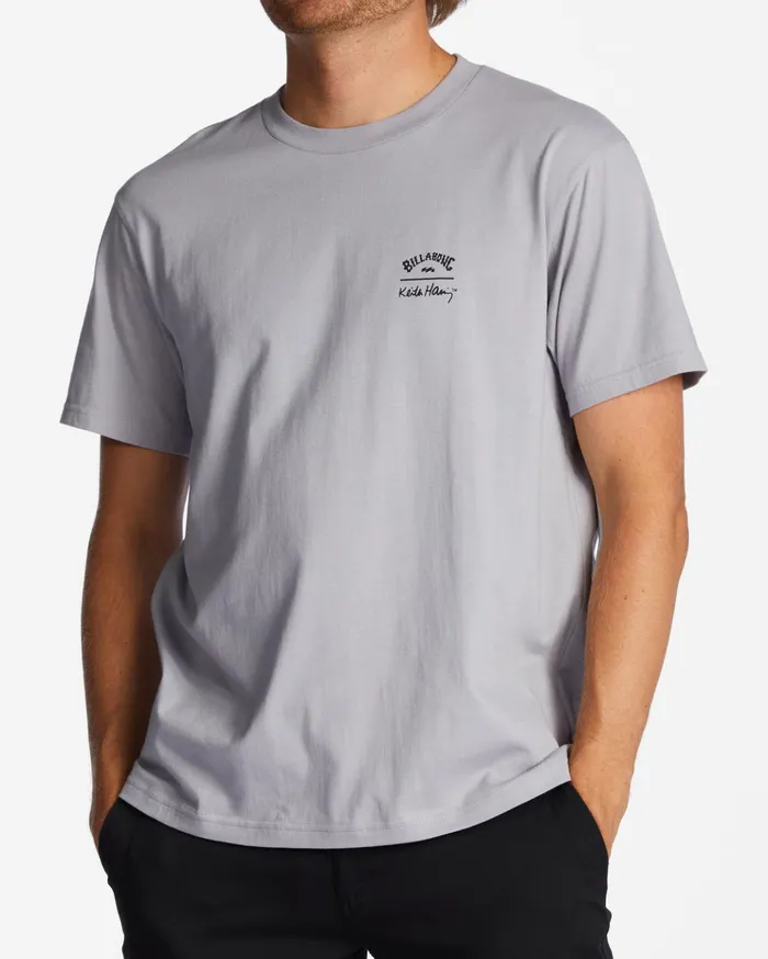 Billabong Dolphin Dance TShirt Grey Violet Men TShirts
