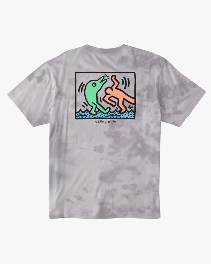 Billabong Dolphin Dance TShirt Grey Violet Men TShirts Billabong Dolphin Dance TShirt Grey Violet Men TShirts