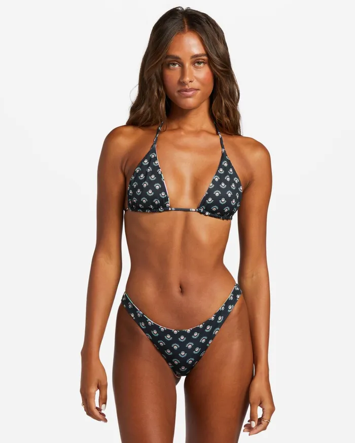 Billabong Dont Trip Reversible Triangle Bikini Top Black Pebble Women Bikinis Billabong Dont Trip Reversible Triangle Bikini Top Black Pebble Women Bikinis