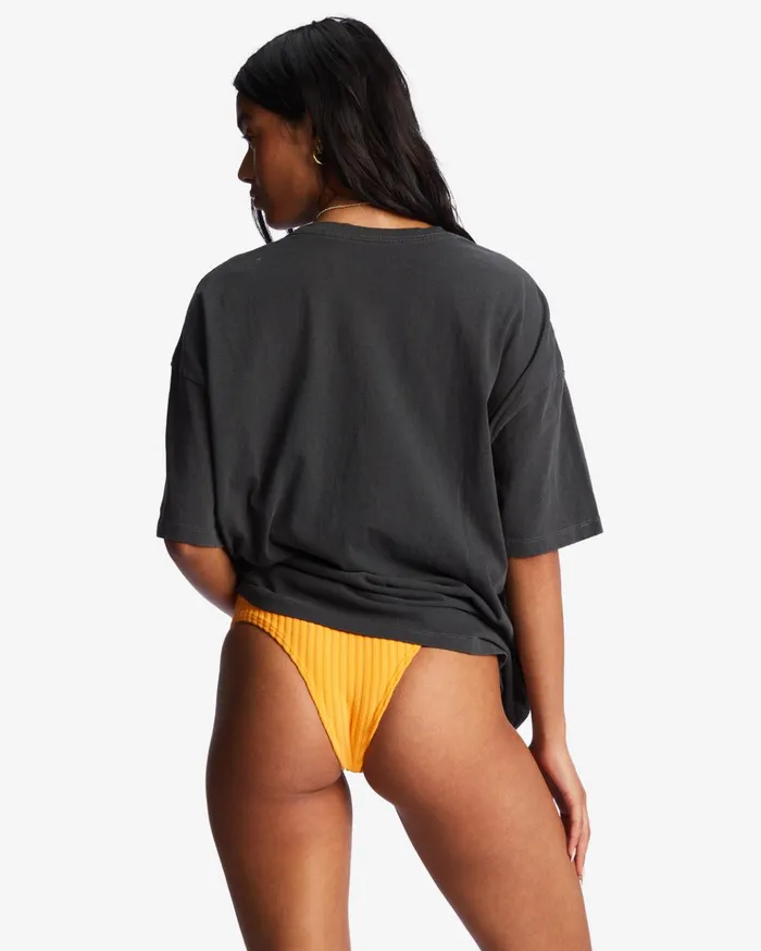 Billabong Dreamland Oversized TShirt Off Black Women Graphic Tees and Tanks Billabong Dreamland Oversized TShirt Off Black Women Graphic Tees and Tanks