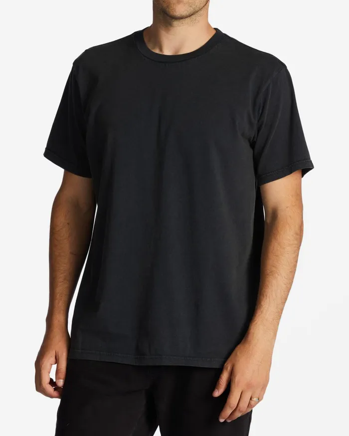 Billabong Essential Wash TShirt Washed Black Men TShirts