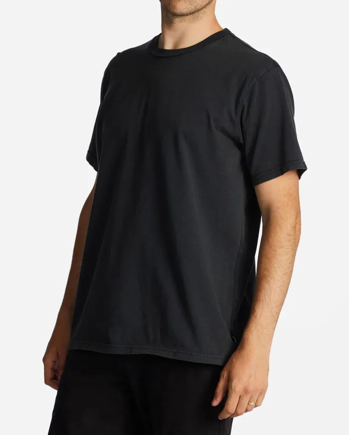 Billabong Essential Wash TShirt Washed Black Men TShirts Billabong Essential Wash TShirt Washed Black Men TShirts