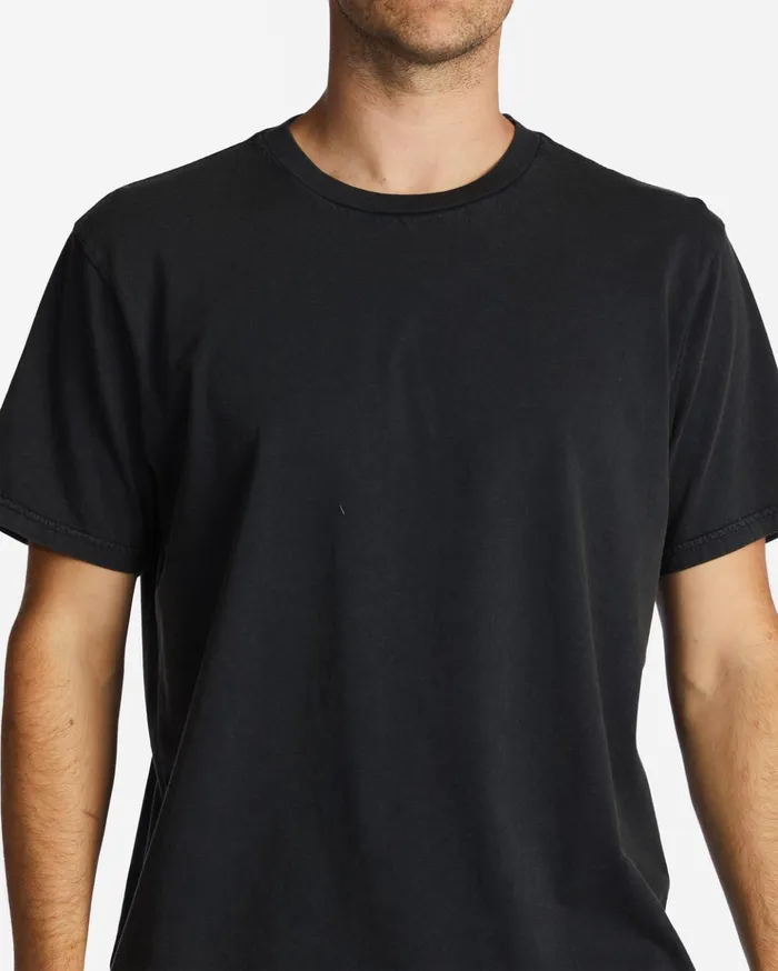 Billabong Essential Wash TShirt Washed Black Men TShirts Billabong Essential Wash TShirt Washed Black Men TShirts