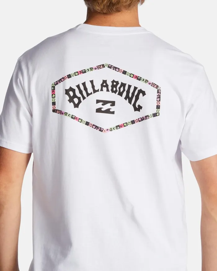 Billabong Exit Arch TShirt White Men TShirts Billabong Exit Arch TShirt White Men TShirts