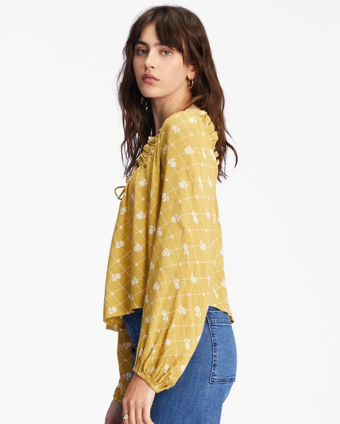 Billabong Fall In Love Long Sleeve Top Multi 1 Women Tops Billabong Fall In Love Long Sleeve Top Multi 1 Women Tops
