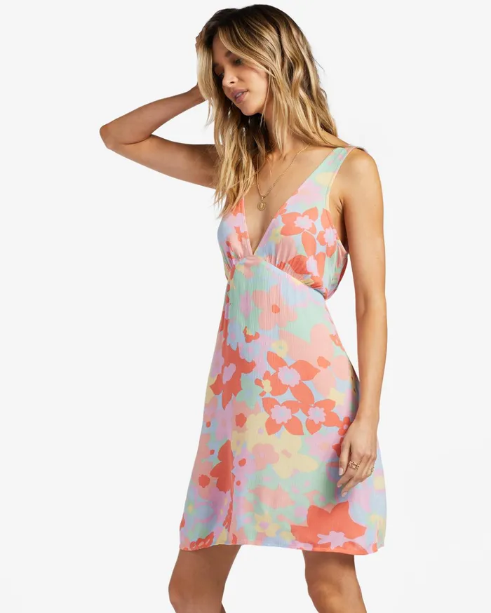 Billabong Feel The Love Mini Dress Peach Pie Women Dresses Billabong Feel The Love Mini Dress Peach Pie Women Dresses